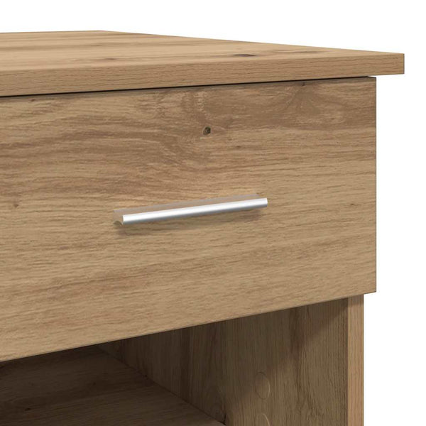 vidaXL Bureau chêne artisanat 90 x 49 x 75 cm Bois d'ingénierie