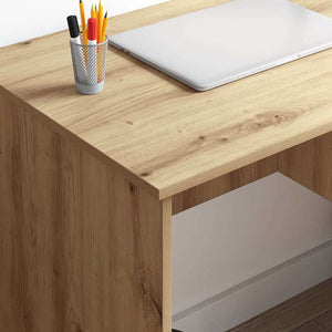 vidaXL Bureau chêne artisanat 90 x 49 x 75 cm Bois d'ingénierie