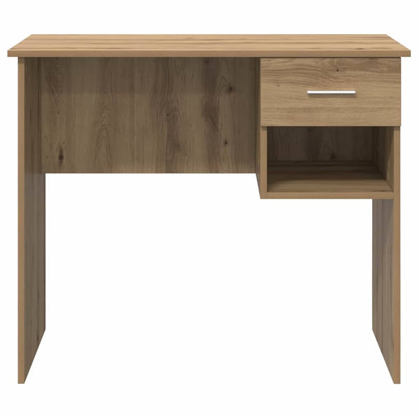 vidaXL Bureau chêne artisanat 90 x 49 x 75 cm Bois d'ingénierie