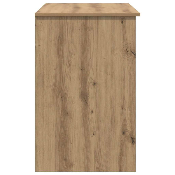 vidaXL Bureau chêne artisanat 90 x 49 x 75 cm Bois d'ingénierie