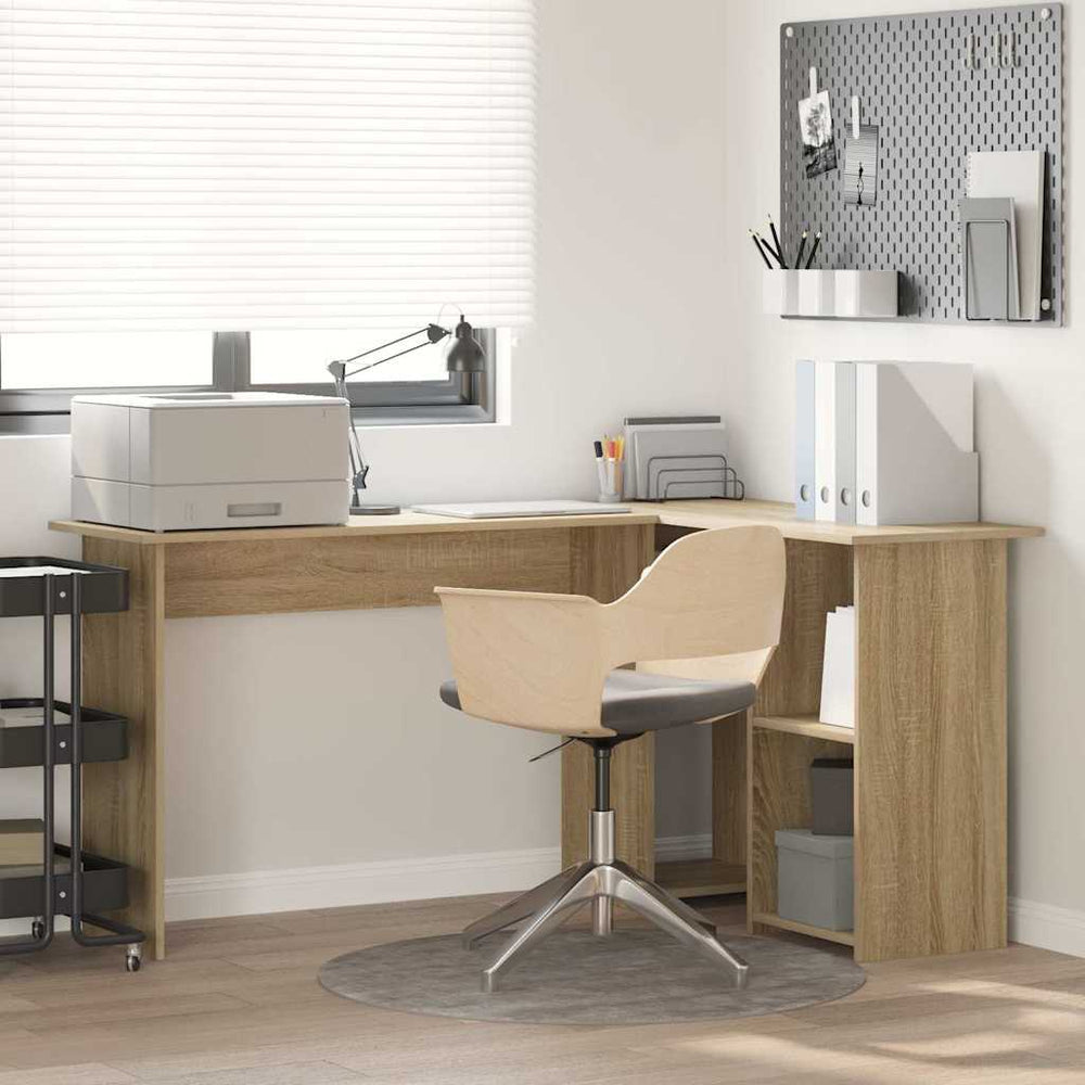 Schreibtisch Sonoma-Eiche 142x102 cm
