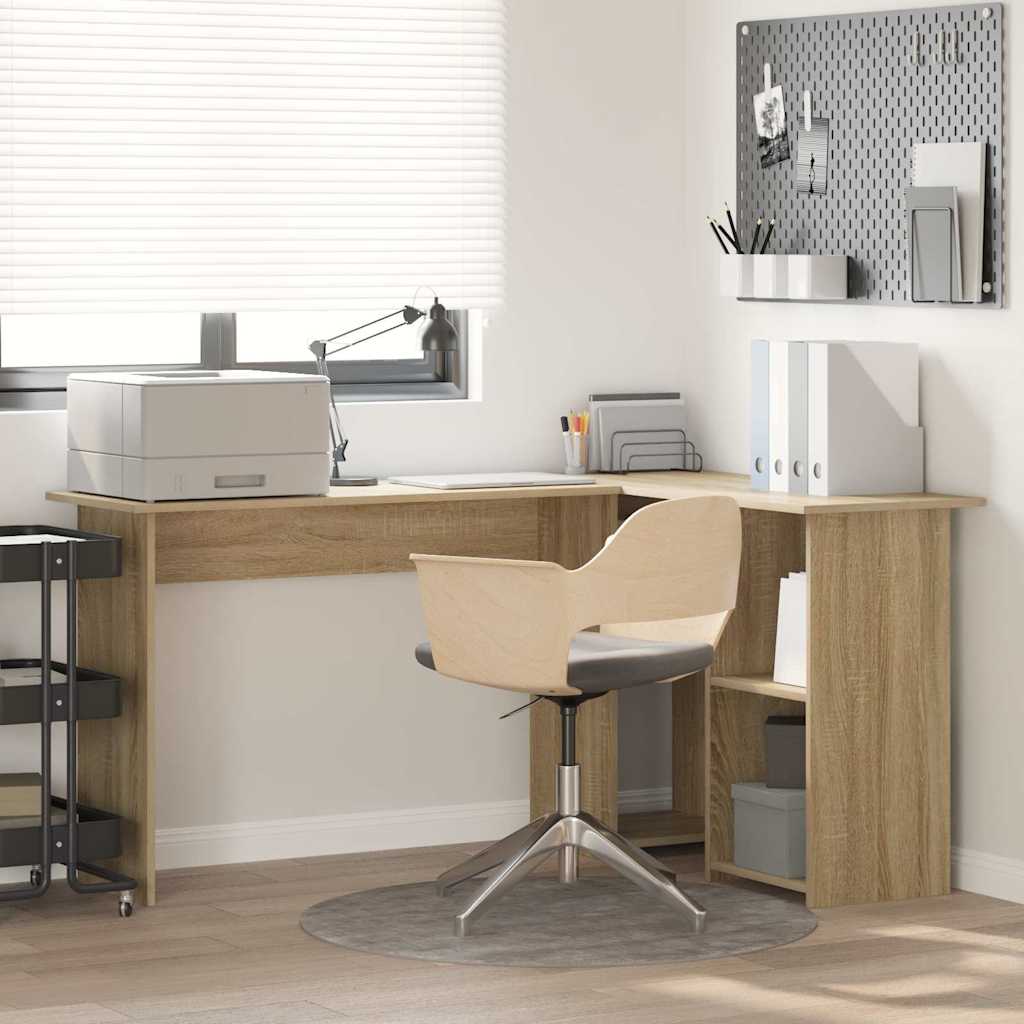 Schreibtisch Sonoma-Eiche 142x102 cm