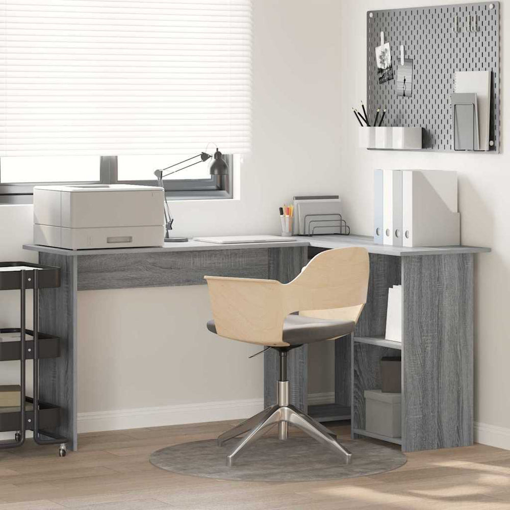 Schreibtisch Graues Sonoma 142x102 cm