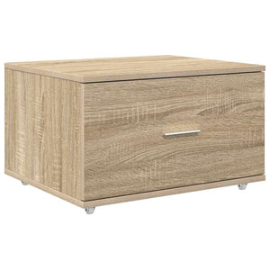 Schubladenschrank Sonoma Eiche mit Rollen 55x45x31 cm