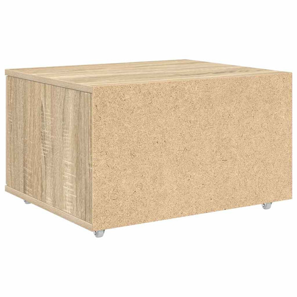Schubladenschrank Sonoma Eiche mit Rollen 55x45x31 cm