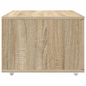 Schubladenschrank Sonoma Eiche mit Rollen 55x45x31 cm