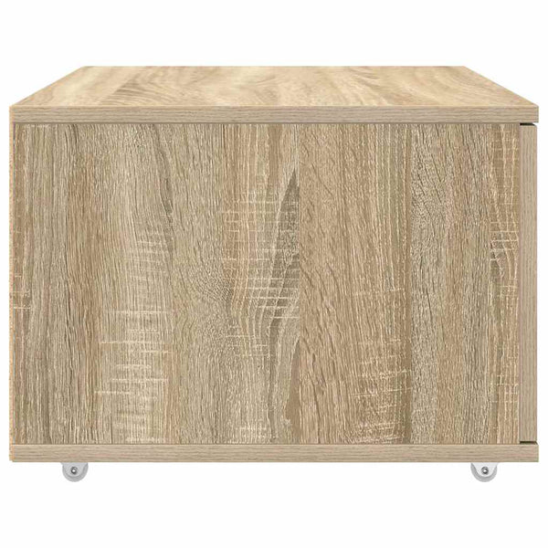 Schubladenschrank Sonoma Eiche mit Rollen 55x45x31 cm