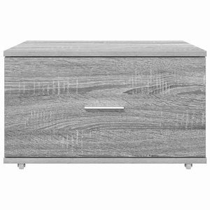 Schubladenschrank Grau Sonoma mit Rädern