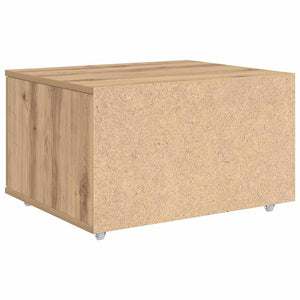 Schubladenschrank Artisan-Eiche mit Rollen 55x45x31 cm