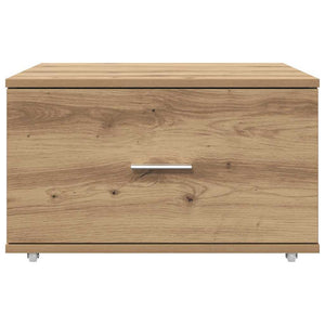 Schubladenschrank Artisan-Eiche mit Rollen 55x45x31 cm