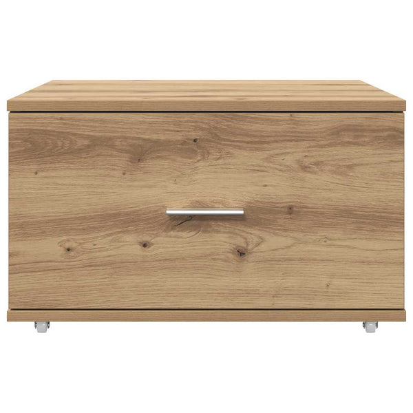 Schubladenschrank Artisan-Eiche mit Rollen 55x45x31 cm
