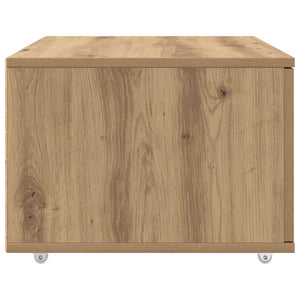 Schubladenschrank Artisan-Eiche mit Rollen 55x45x31 cm