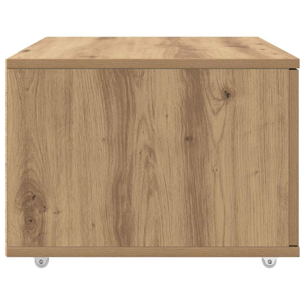 Schubladenschrank Artisan-Eiche mit Rollen 55x45x31 cm