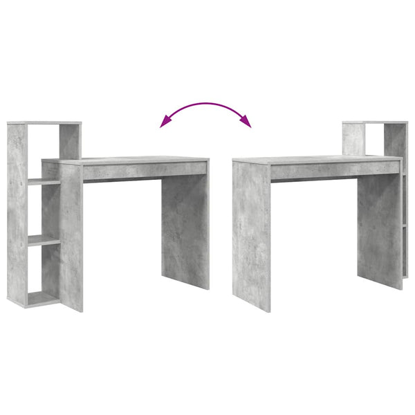 Schreibtisch Beton Grau 100x40 cm