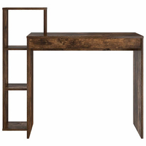 vidaXL Bureau chêne fumé 100 x 40 x 90 cm bois d'ingénierie
