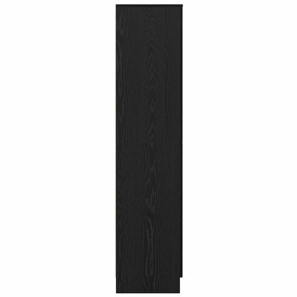 Highboard Schwarz Eichenoptik 168 cm