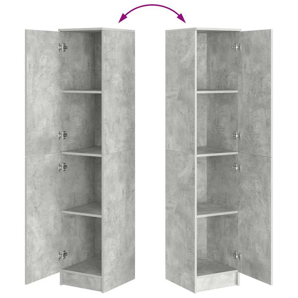 Highboard Beton Grau 168 cm
