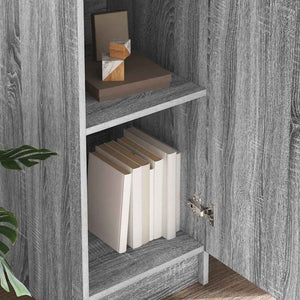 Highboard Graues Sonoma 35x39x168 cm