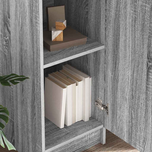 Highboard Graues Sonoma 35x39x168 cm