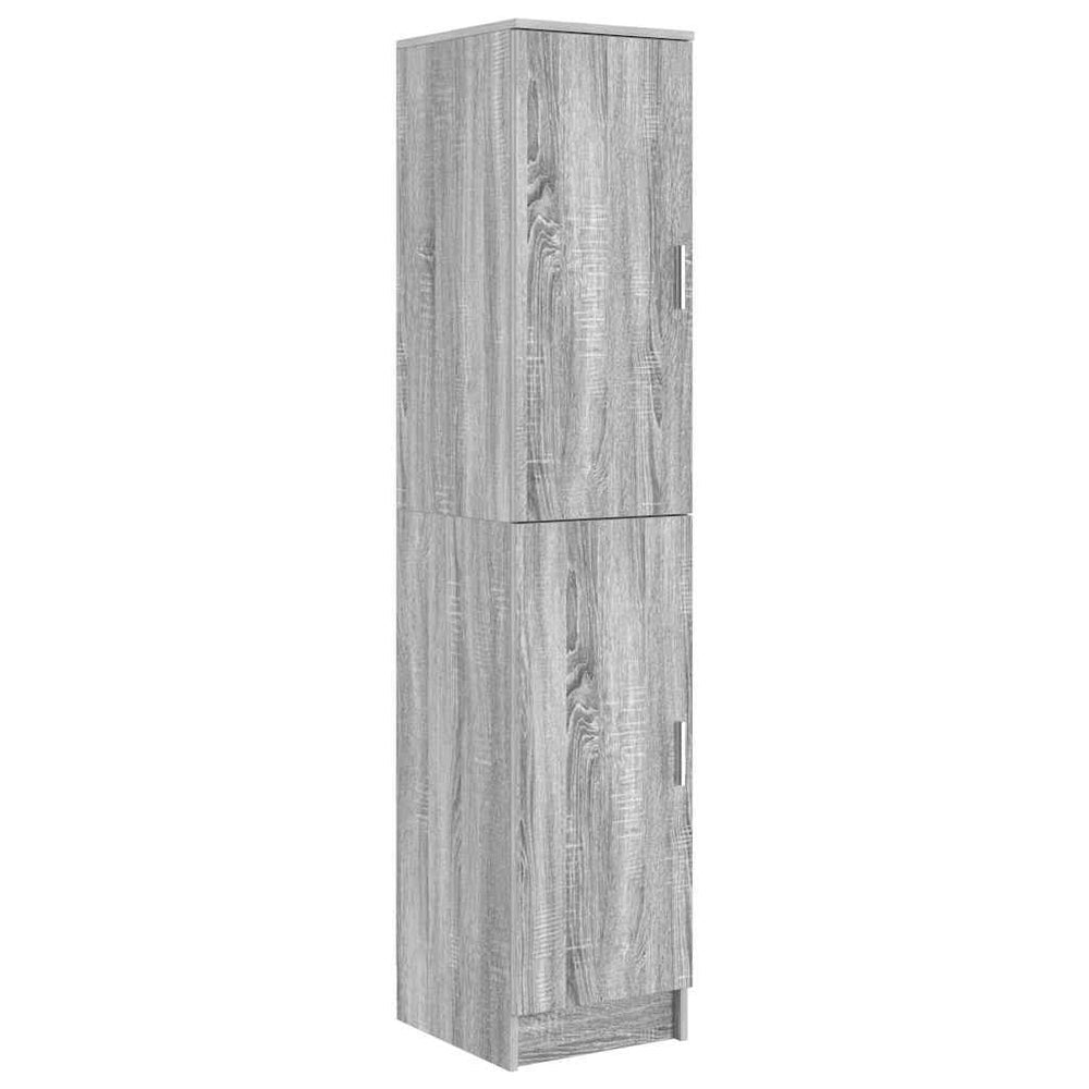 Highboard Graues Sonoma 35x39x168 cm