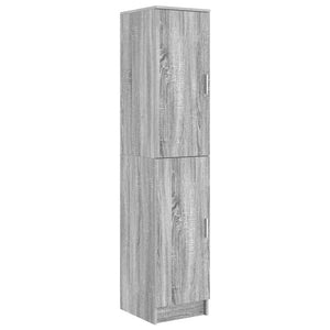 Highboard Graues Sonoma 35x39x168 cm