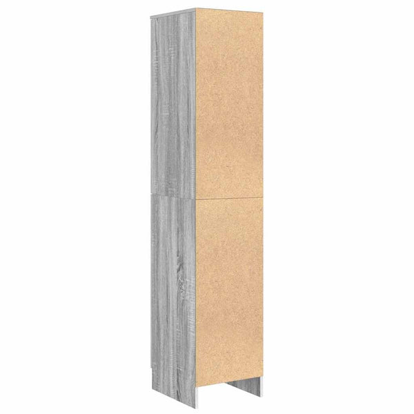 Highboard Graues Sonoma 35x39x168 cm