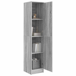 Highboard Graues Sonoma 35x39x168 cm