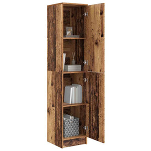 Highboard Altholz 35x39x168cm