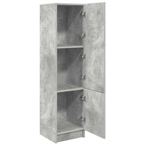 Highboard Beton Grau 31,5x32x122,5 cm