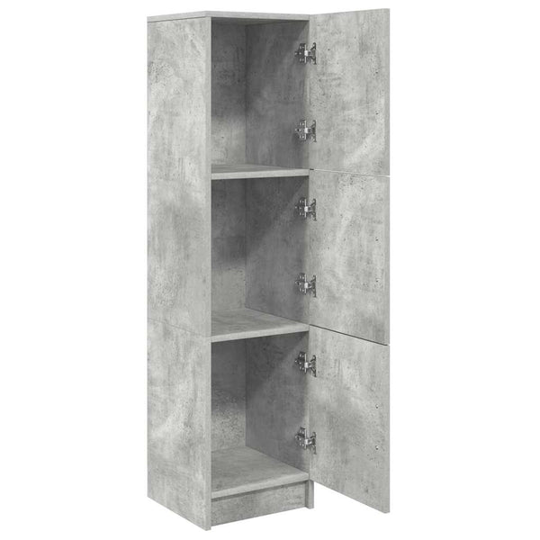 Highboard Beton Grau 31,5x32x122,5 cm