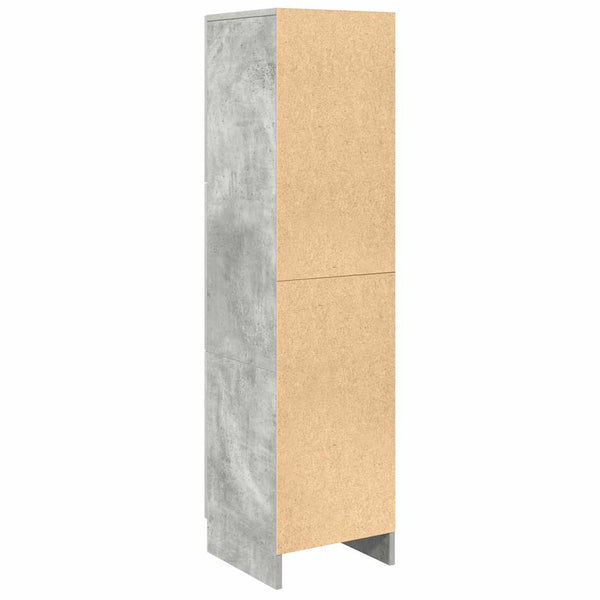 Highboard Beton Grau 31,5x32x122,5 cm