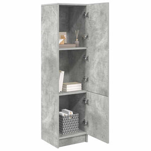Highboard Beton Grau 31,5x32x122,5 cm