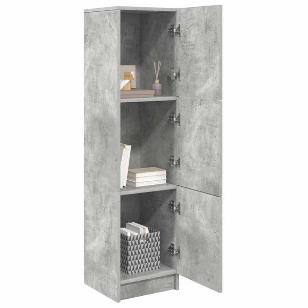 Highboard Beton Grau 31,5x32x122,5 cm