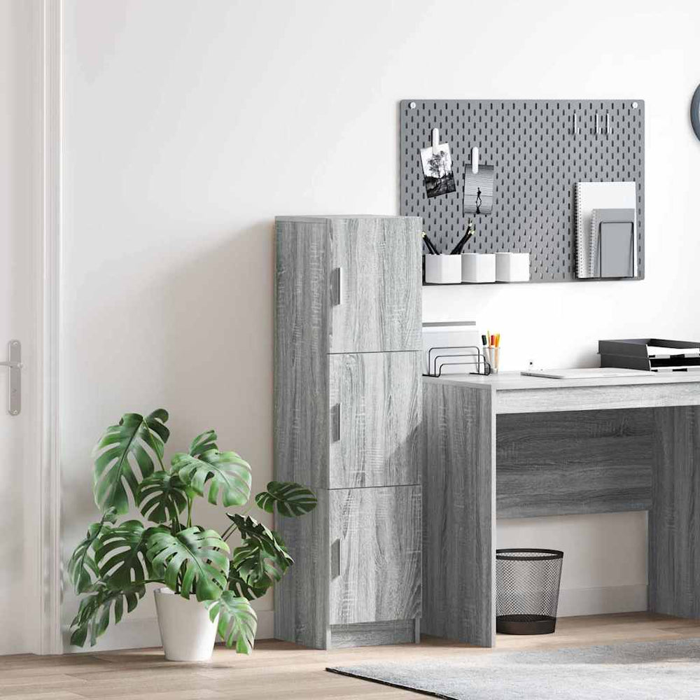 Highboard Sonoma Grau 122,5 cm