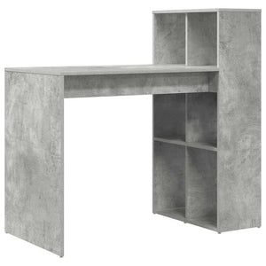 Schreibtisch Beton Grau 108 cm