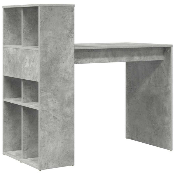 Schreibtisch Beton Grau 108 cm