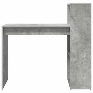 Schreibtisch Beton Grau 108 cm