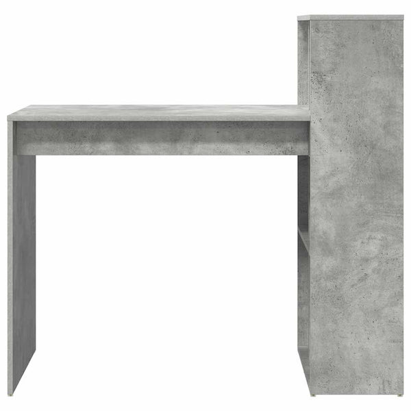 Schreibtisch Beton Grau 108 cm