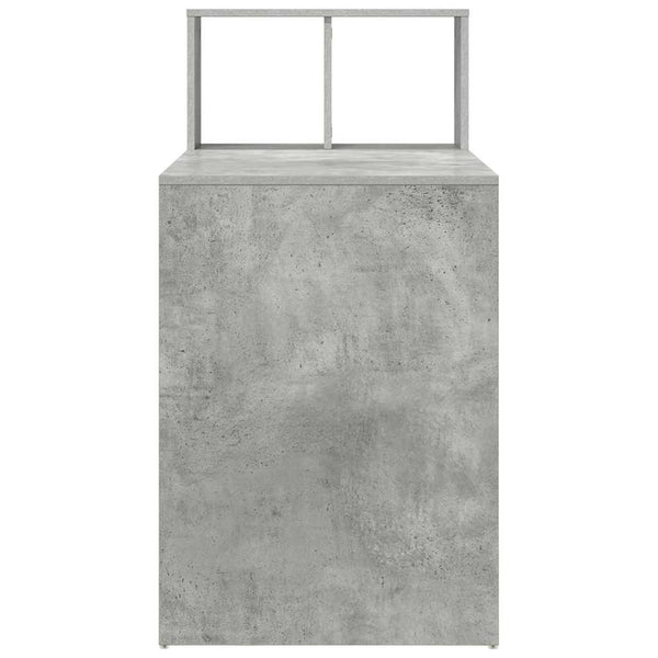 Schreibtisch Beton Grau 108 cm
