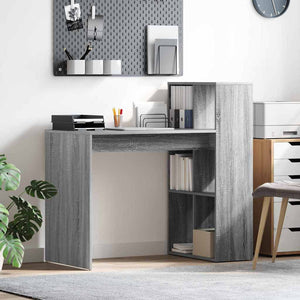 Schreibtisch Sonoma Grau 108 cm