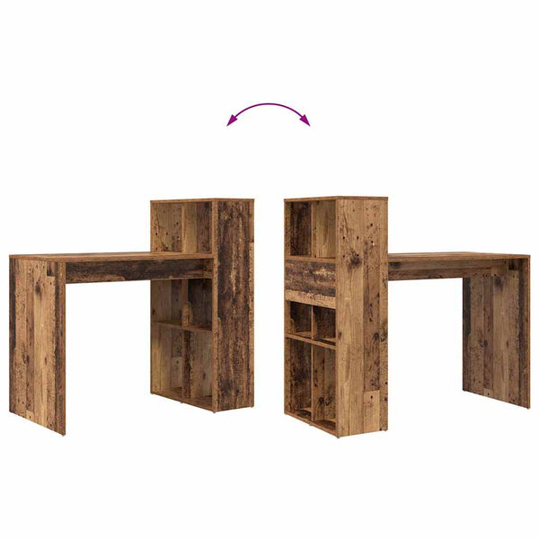 Schreibtisch Altholz 108 cm