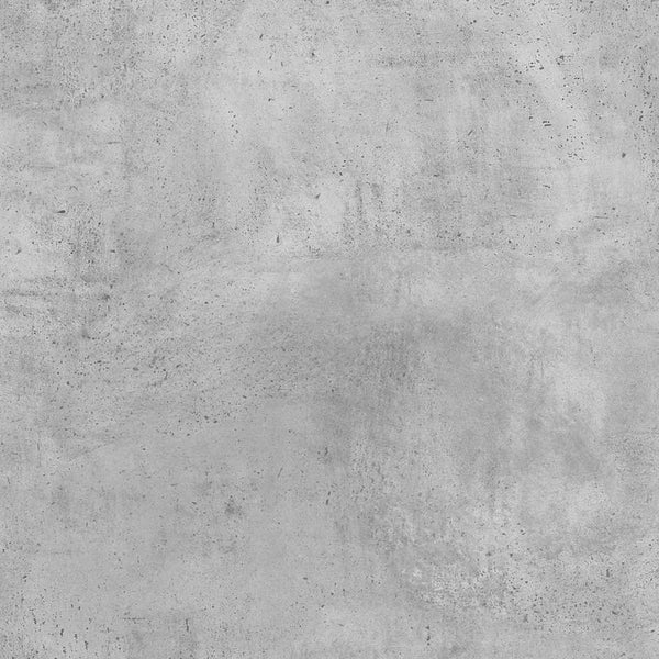 vidaXL Bureau gris béton 106 x 41 x 88,5 cm en bois d'ingénierie