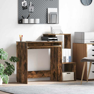 Schreibtisch Geräucherte Eiche 106 cm