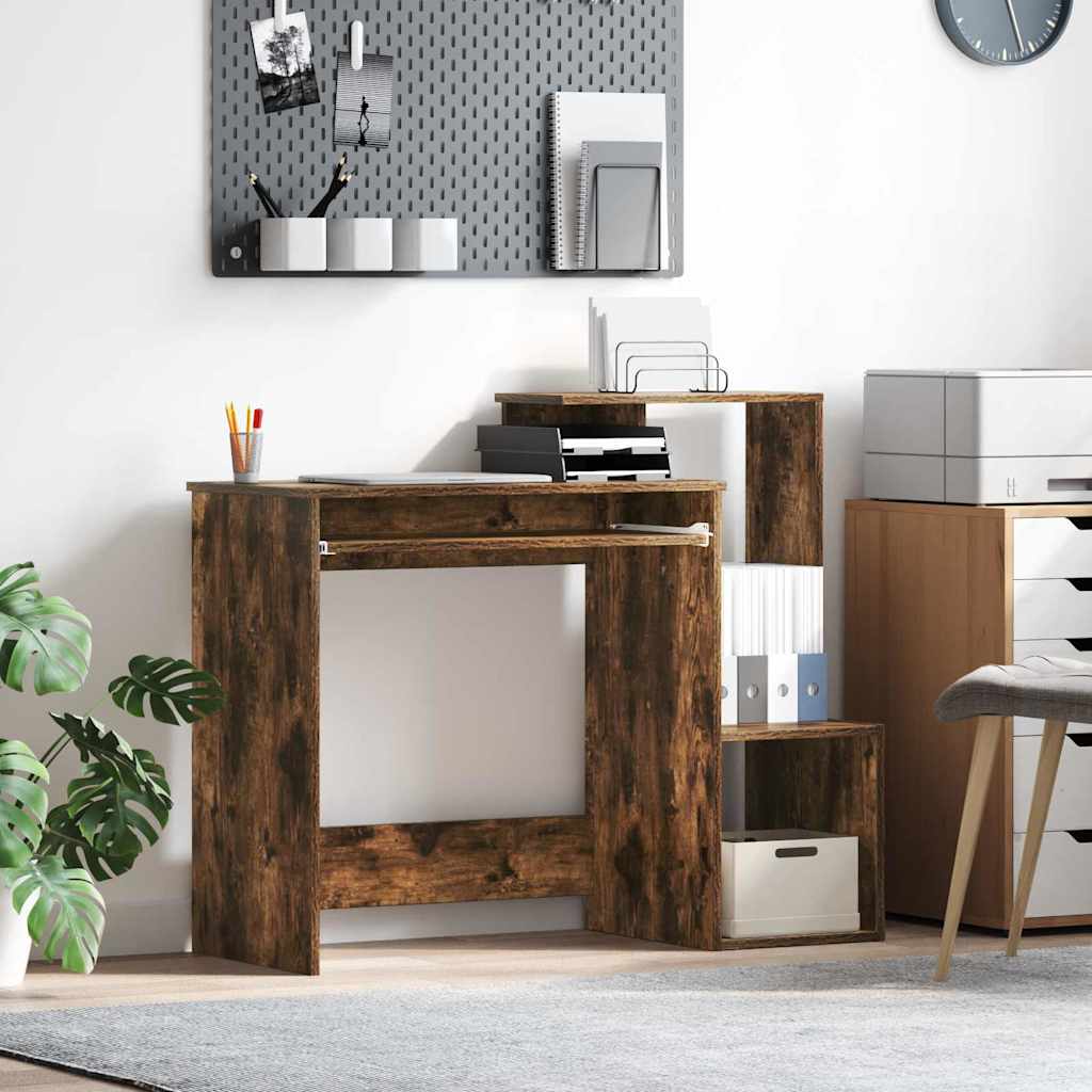 Schreibtisch Geräucherte Eiche 106 cm