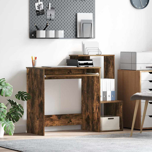 Schreibtisch Geräucherte Eiche 106 cm