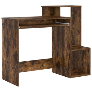 Schreibtisch Geräucherte Eiche 106 cm