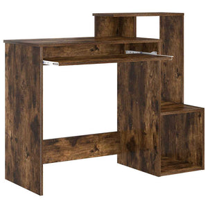 Schreibtisch Geräucherte Eiche 106 cm