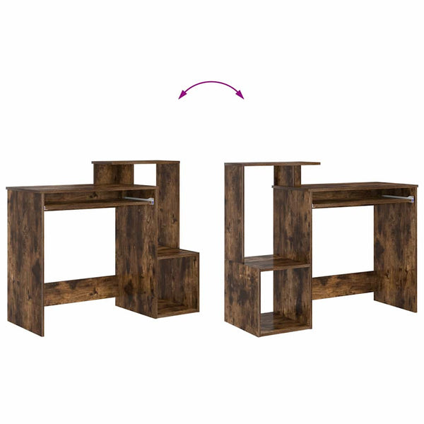 Schreibtisch Geräucherte Eiche 106 cm