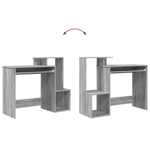 Schreibtisch Sonoma Grau 106 cm