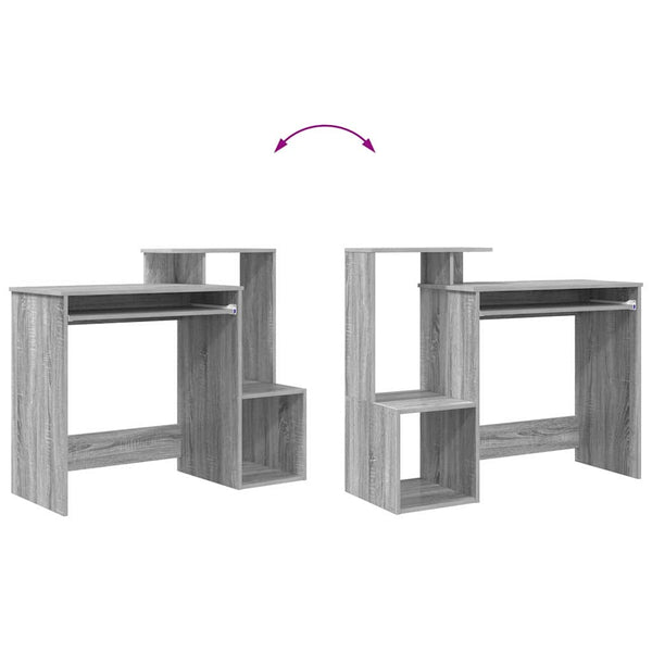 Schreibtisch Sonoma Grau 106 cm